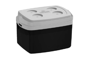 CAIXA TERMICA 12 LTRS TROPICAL PRETA REF-09000.5055.03