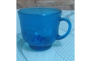 XICARA DE VIDRO ROSE BLUE REF-CUP22