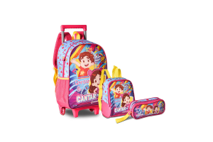 KIT MOCHILA ESCOLA SEM CARRIM 108,90 REF-831/