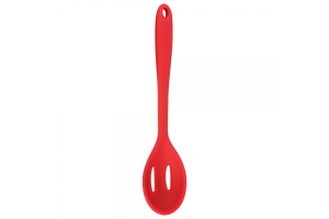 COLHER DE SILICONE VAZADA 27,5X6CM REF-CK1537
