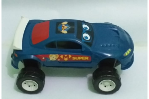 CARRO TURBO OFFROAD AZUL SUPER M REF-005