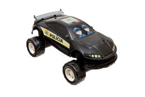 CARRO TURBO OFF ROAD PRETO POLICIA REF-008