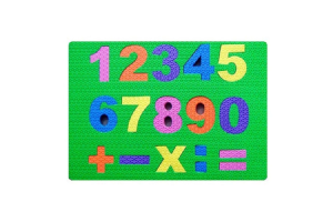 TAPETE DE MONTAR EVA LETRAS E NUMEROS 3PCS REF-FFBZ190043