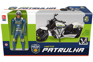 MOTO PATRULHA RODOVIARIA NA CAIXA REF-324