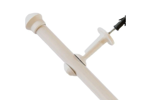 KIT VARAO CORT ACORTINA 1M PALHA 19MM REF-233