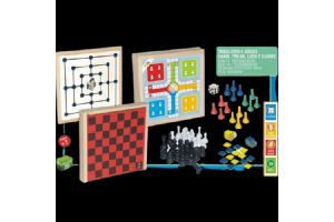 TABULEIRO 4 JOGOS (D.T.L.X) REF-56