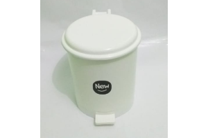 LIXEIRA DE PEDAL 12 LTS BRANCA COD744933