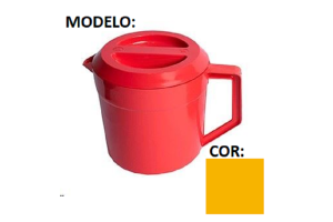 JARRA C/ TAMPA 1,5LT AMARELO REF-07502