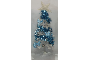 ARVORE ENFEITADA AZUL REF-1777401