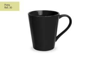 CANECA TULIPA PRETA REF-30