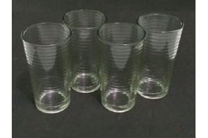 COPO CANELADO 406ML COM 4PCS ELV20013 REF-P2914AF/WGB