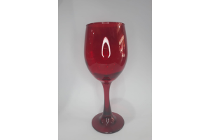 TACA TOSCANA AGUA VERMELHA 410ML UNIDADE REF-20509 REF-YVT003