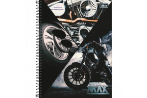 CADERNO SUPER MAX 16 MATERIAS 320 FOLHAS