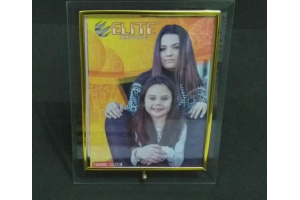 PORTA RETRATO DE VIDRO 15X20 VERTICAL REF-EL1118