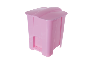LIXEIRA PEDAL 15LTS BABY AZ/VD/ROSA REF-829
