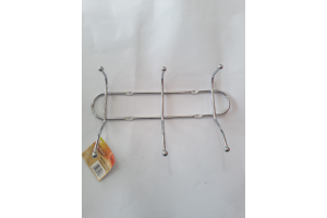 GANCHO DE FERRO C/6 GANCHOS REF-RJ0484