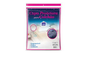 CAPA PARA COLCHAO IMPERMEAVEL SILP ELASTICO CASAL REF-966