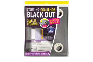 CORTINA BLACKOUT VARAO DUPLA FACE 2 PECA C/ILHOS REF-925