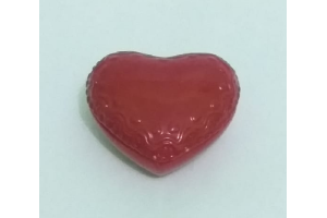 PORTA JOIA CERAMICA CORACAO VERMELHO REF-37669-009