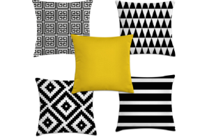 JOGO DE ALMOFADA 5 PÇS